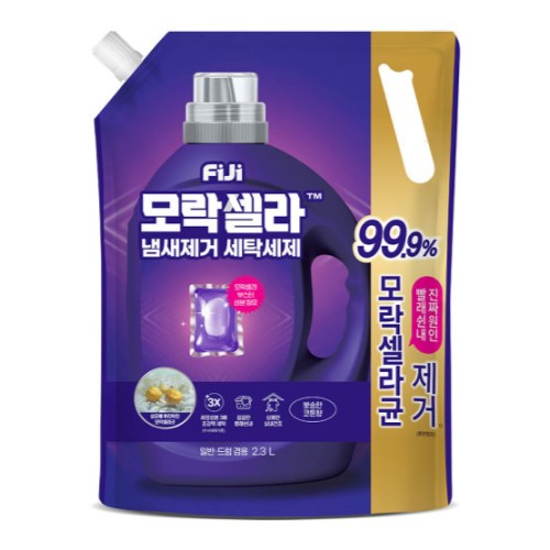 피지(FIJI) 모락셀라 냄새제거 뽀송한 코튼향 리필 2.3L (1개)_이미지