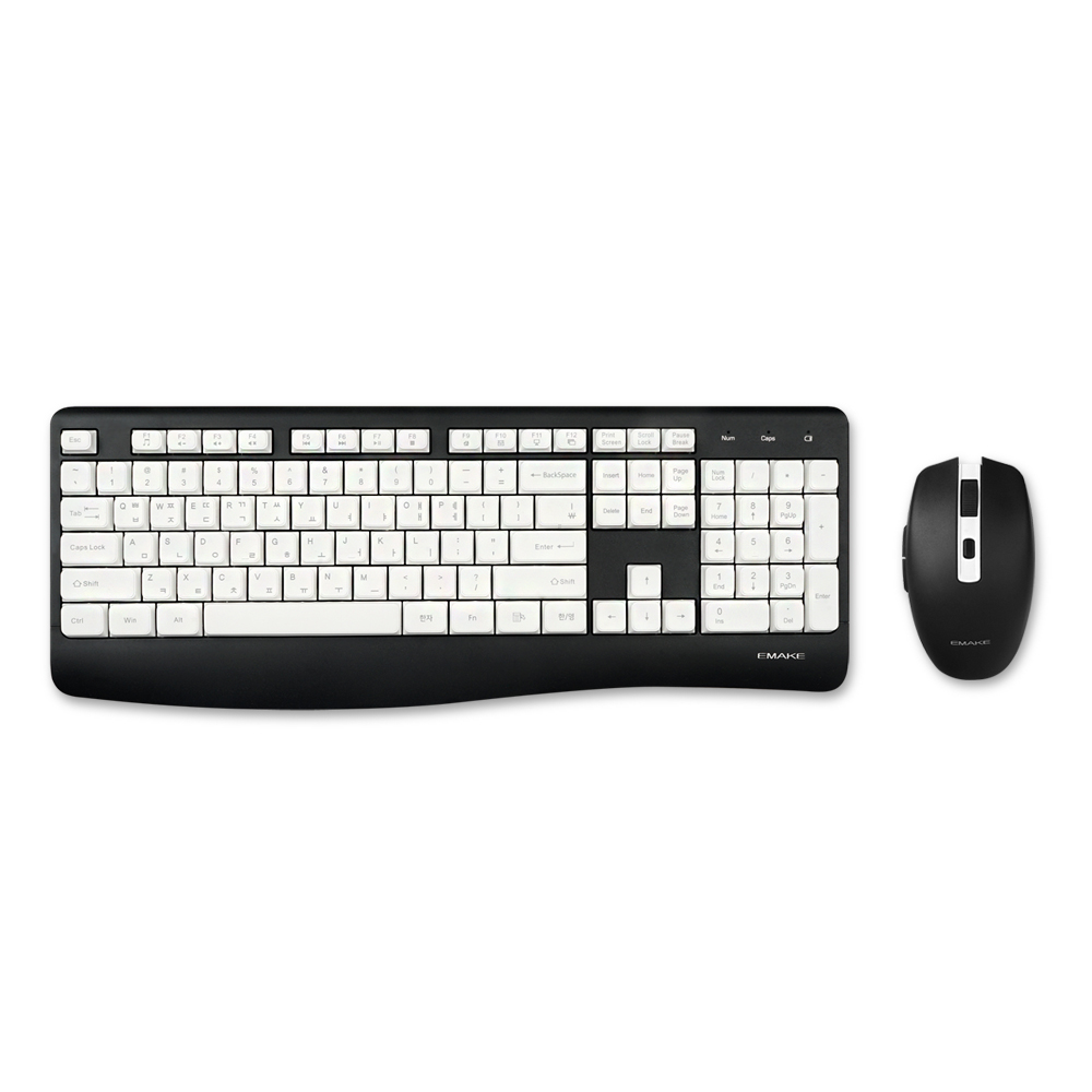 이메이크 KM W1 무선 키보드 마우스 세트