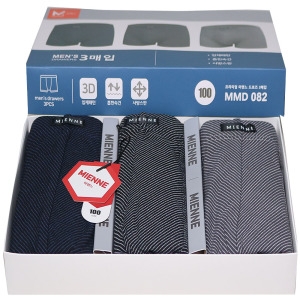 미엔느 3매입남자드로즈팬티 모달 남성사각빅팬티 95110 120 MMD082_이미지