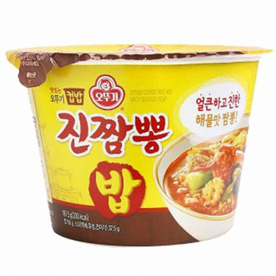 오뚜기 맛있는 오뚜기 컵밥 진짬뽕밥 187.5g (3개)_이미지