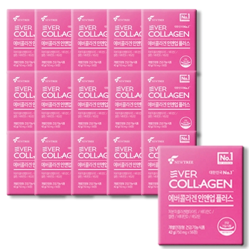 에버콜라겐 에버콜라겐 인앤업 비오틴 셀 750mg 56정 (16개)_이미지