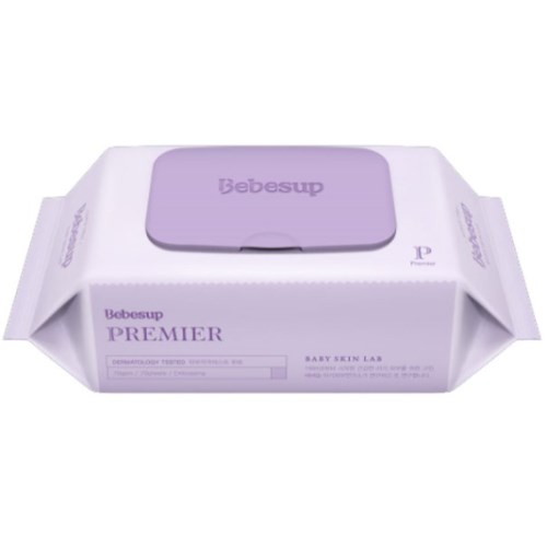 베베숲 프리미어 물티슈 캡형 70매 (12팩)_이미지