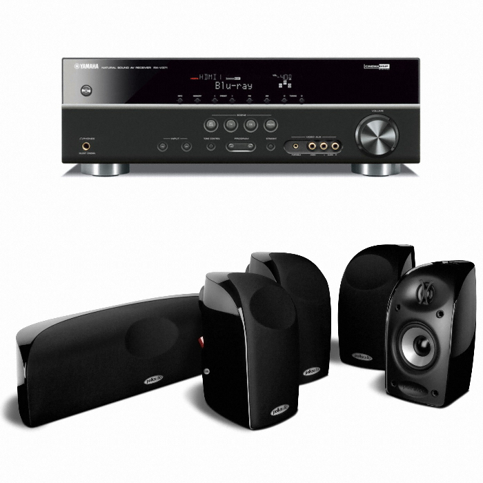 폴크오디오 TL150 5.0채널 + 야마하 AV리시버 (RX-V371)_이미지