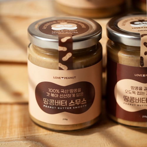 달빛담은 러브앤피넛 땅콩버터 스무스 210g