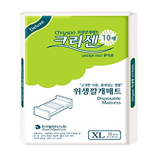 한가람인더스 크리센 위생 깔개 매트 10개