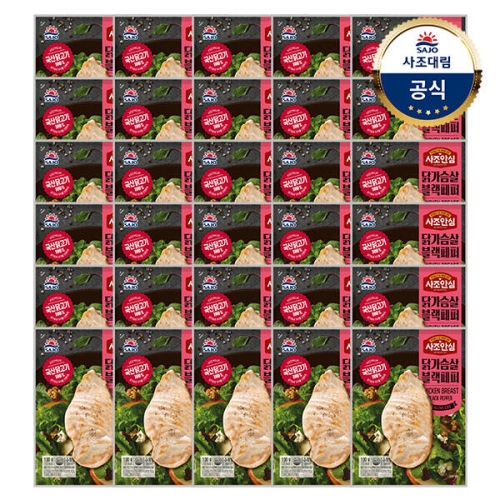 사조대림 닭가슴살 블랙페퍼 100g (30개)
