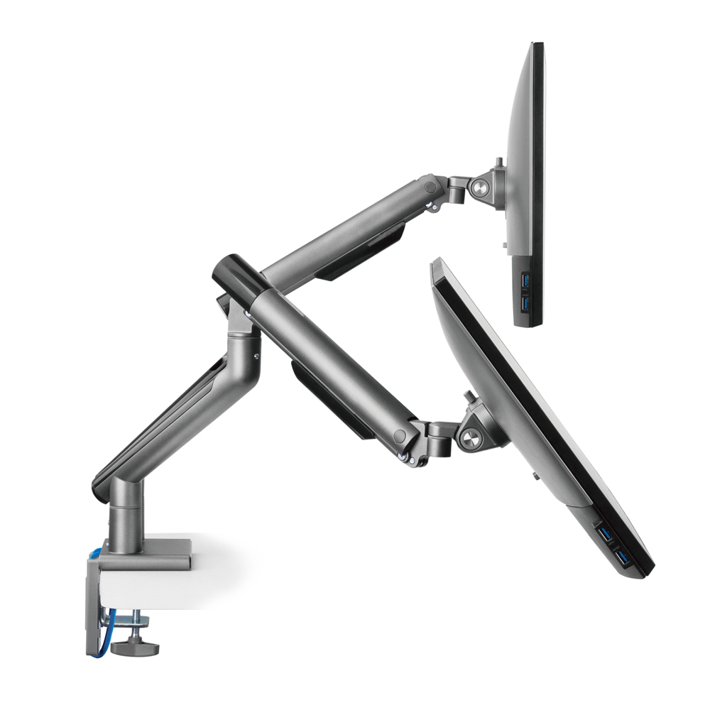 앱코 AMA32D PLUS USB 듀얼 모니터암_이미지