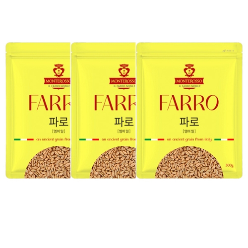 초원한방플러스 파로 엠머 밀 몬테로소 300g (3개)_이미지