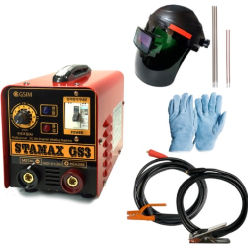 지에스아이엠 스타맥스 인버터 DC 아크 용접기 자동면 세트 SM GS-3_이미지