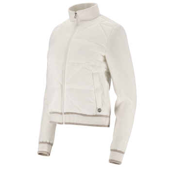 엘르골프 앞판 퀼팅 니트 패딩 점퍼 6K81302_이미지