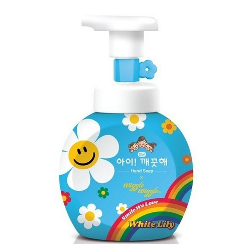 아이깨끗해 위글위글 폼 핸드솝 화이트릴리향 250ml (1개)
