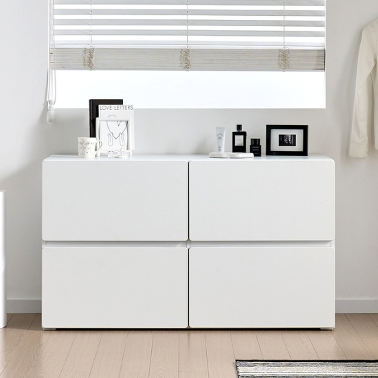 이안가구 브로디 속 깊은 2단 와이드 서랍장 1200