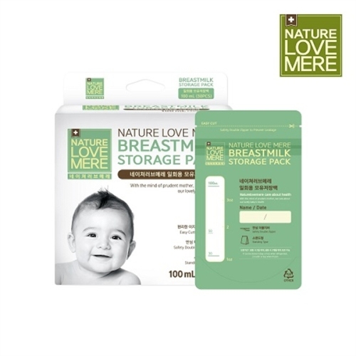 네이쳐러브메레 모유저장팩 100ml 30매