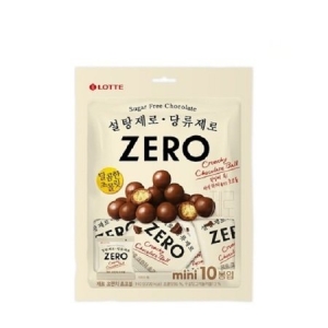 롯데 제로 크런치 초코볼 x18 140g (1박스)_이미지