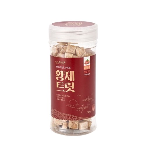 오션 황제트릿 동결건조 유산균 간식 닭가슴살 50g (1개)