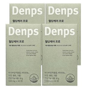 덴프스 혈당케어 프로 300mg 60정 (4개)