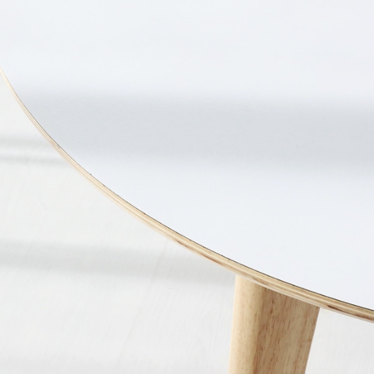 마켓비 RAMIRA 라운드형 HPL 식탁 1200 (POLIM 의자4개)_이미지