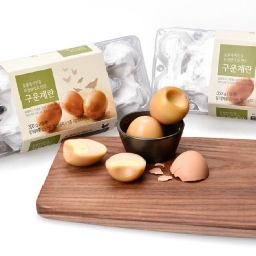 올가 유정란으로 만든 구운계란 10구 (2개)_이미지