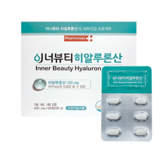 팜크로스 이너뷰티 히알루론산 60정 (3개)_이미지
