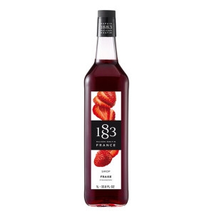 1883 스트로베리 딸기시럽 1000ml 2박스 12개