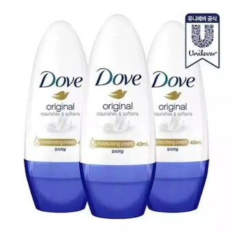 도브 <b>데오드란트</b> 롤온 오리지날 40ml