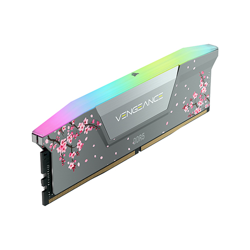 CORSAIR DDR5-6000 CL30 VENGEANCE RGB 체리블라썸 에디션 패키지 (32GB(16Gx2))_이미지