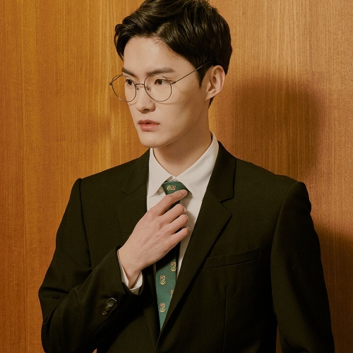 루카디스 루카디스 T451 스탠퍼드 티타늄 서클 안경테 애쉬그레이_이미지