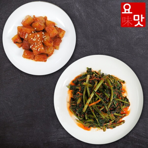  푸드앰프 요맛김치 감칠맛이 풍부한 전라도 열무김치3kg+깍두기2kg [1개]