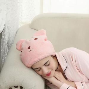 머리수건 드라이 타올 헤어캡 핑크 S11593994