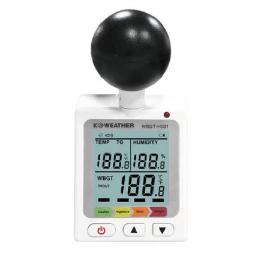 케이웨더 웨어러블 온열지수 체감온도 측정기 WBGT-HS01_이미지