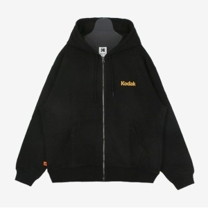 코닥 자켓 NQC K4123LFT22BLK 카메라클럽 후드 집업 BLACK_이미지