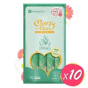 네츄럴코어 메리츄 해초+참치 56g (14g x 4p) (10개)_이미지