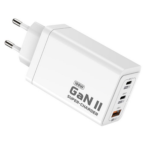 아이노비아 PD PPS 100W 3포트 GaN 충전기 KYT829-100W-CCA