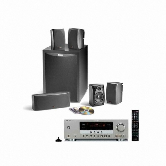 폴크오디오 RM6750 + 야마하 AV리시버 (RX-V363)