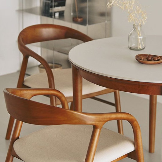 올쏘 진저 원목 세라믹 식탁 1000 (의자별도)_이미지