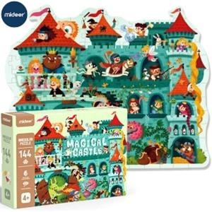 Mideer 마법의성 퍼즐놀이 유아퍼즐 어린이퍼즐 종이 WFHU7FX_이미지