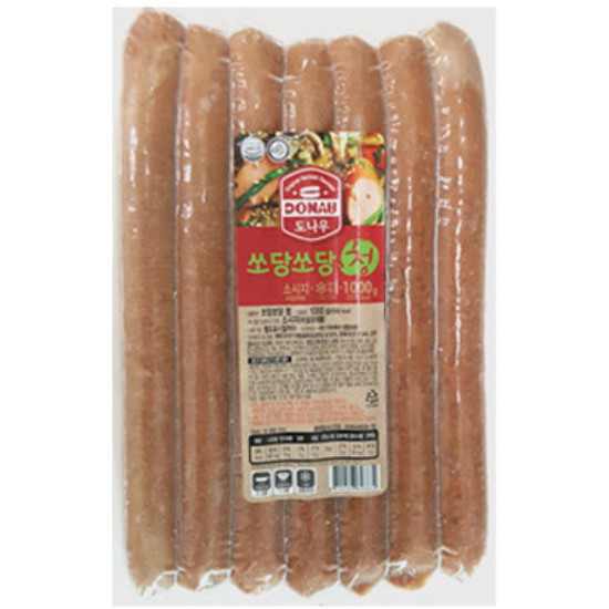 에스앤비푸드 도나우 쏘당쏘당 청양고추 소시지 1kg (1개)_이미지
