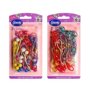  goody 방울 머리끈 28P NO_27118 랜덤 구디 goody 오로라 방울 머리끈 28P NO_27118 랜덤