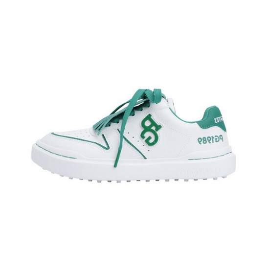 심볼 배색 골프화 521E3SEA31_WH