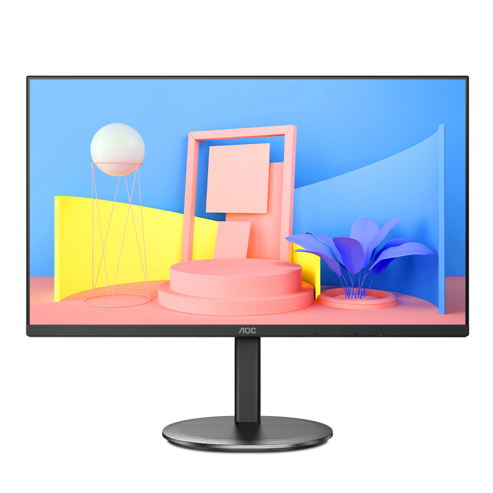 알파스캔 AOC Q27V QHD 높낮이 75 시력보호 무결점