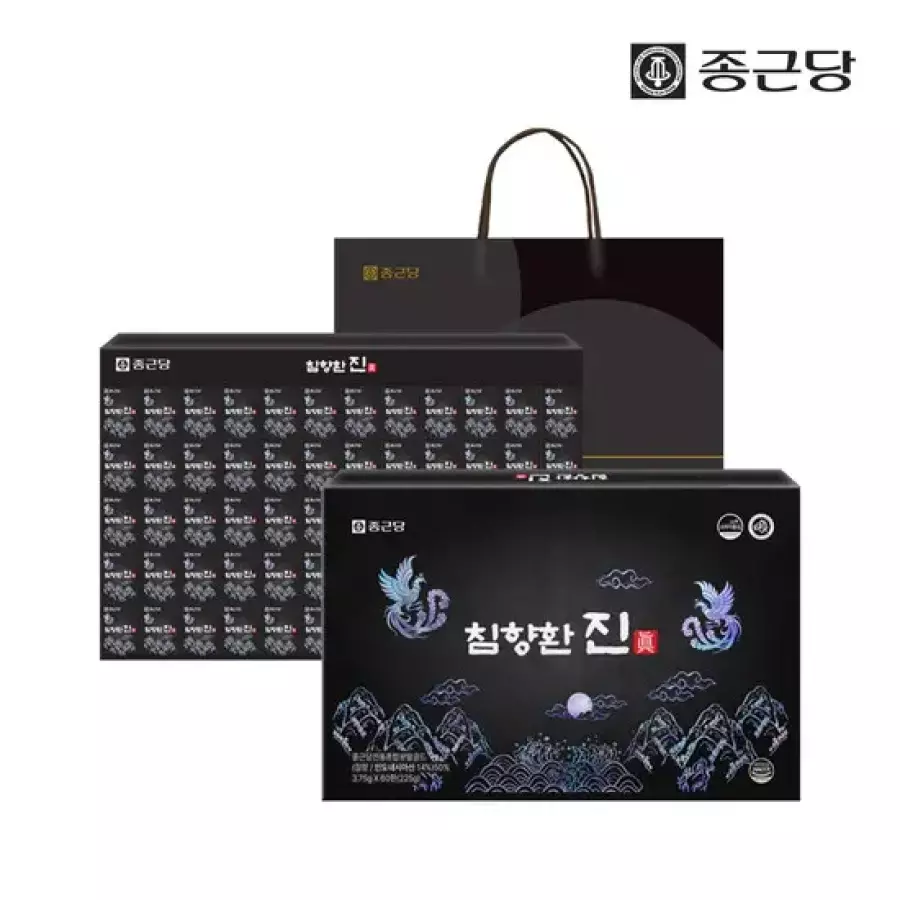 종근당건강 침향환 진 3.75g 60환 (3개)