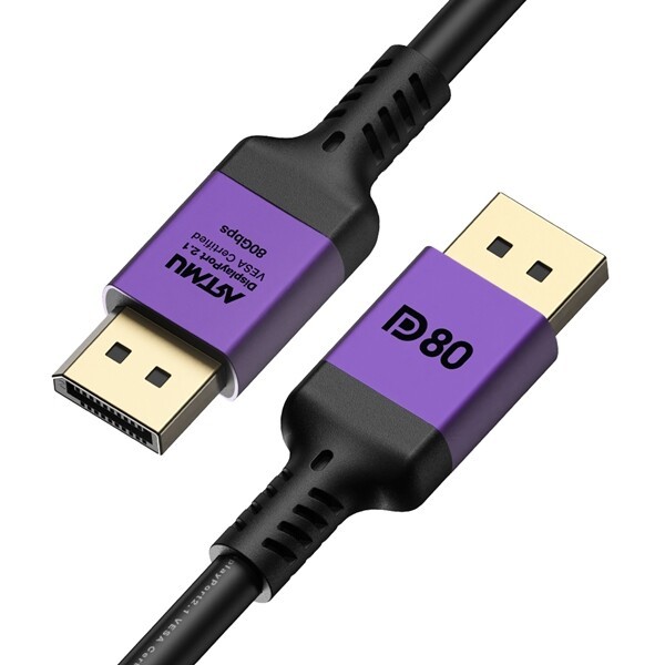 아트뮤 DP80 DisplayPort v2.1 케이블 (1m)_이미지