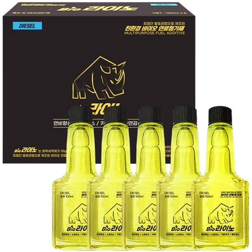 에이프롬 바이오라이노 연료첨가제 경유용 100ml (10개)_이미지