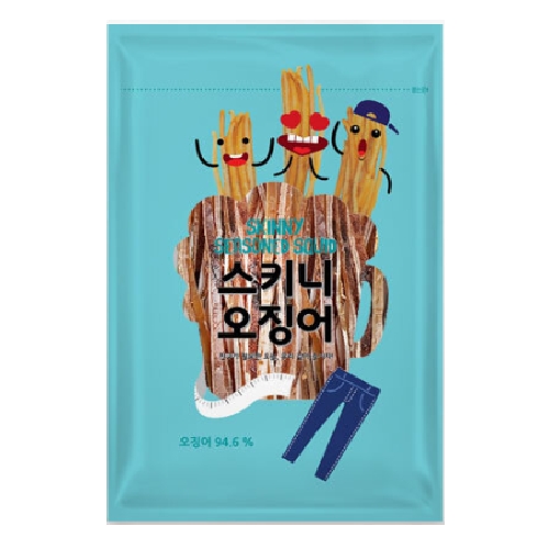 한양식품 꽃보다 스키니 오징어 35g (10개)_이미지