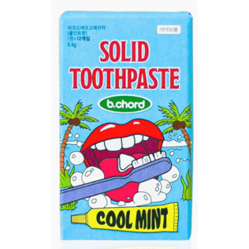 비코드 에코 고체치약 낱개 12정이미지입니다. 누르면 해당 게시물로 새창이동합니다.