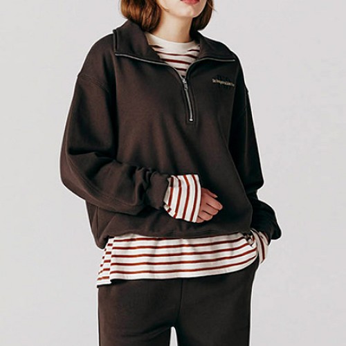 지오다노 테리 하프집업 맨투맨 05323911_이미지