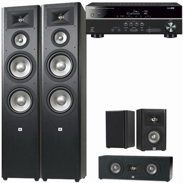 JBL Studio 290,Studio 220,Studio 225C + 야마하 AV리시버 (RX-V381)_이미지