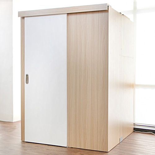 스터디룸 슬라이딩도어 왼쪽문 독서실책상