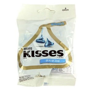 허쉬 키세스 쿠키앤크림 52g_이미지