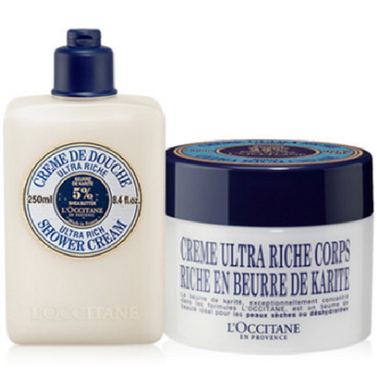 록시땅 시어 버터 샤워 크림 밀크+바디크림 2종 세트_이미지